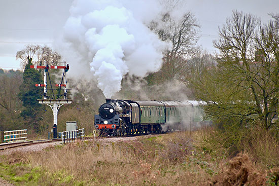 Camelot with first train of 2019 - Steve Lee - 1 January 2019