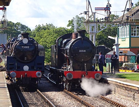 Camelot and Q at Horsted Keynes - John Sandys - 29 August 2019