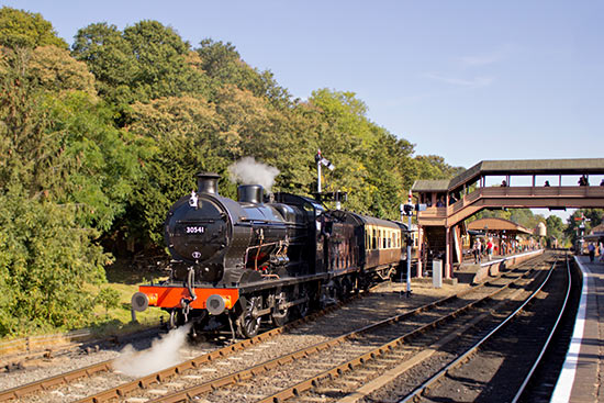 Q-class departing from Bewdley Station on the SVR - Ashley Smith - 19 September 2019