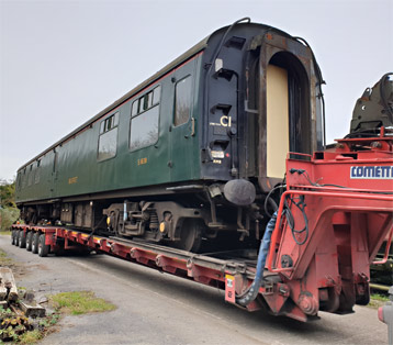 RMB No. 1838 arriving at Cranmore - 
Phil Hamerton - 29 October 2019