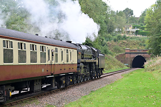 70000 Britannia at West Hoathly - Brian Lacey - 7 October 2019