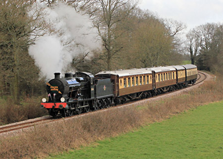Q-class with Golden Arrow Afternoon Tea train - Peter Edwards - 8 March 2020