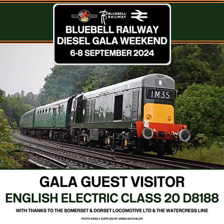 D8188 announced as first visitor for our 6-8 September 2024 Diesel Gala